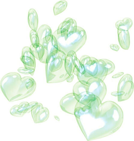 green hearts